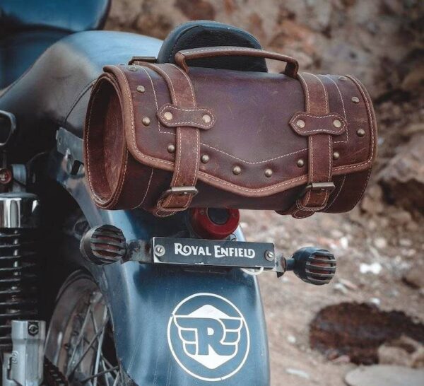 Leather Motorcycle Tool Bag